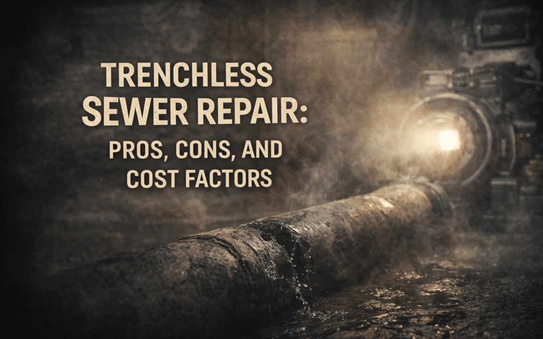 Trenchless Sewer Repair: Pros, Cons, and Cost Factors